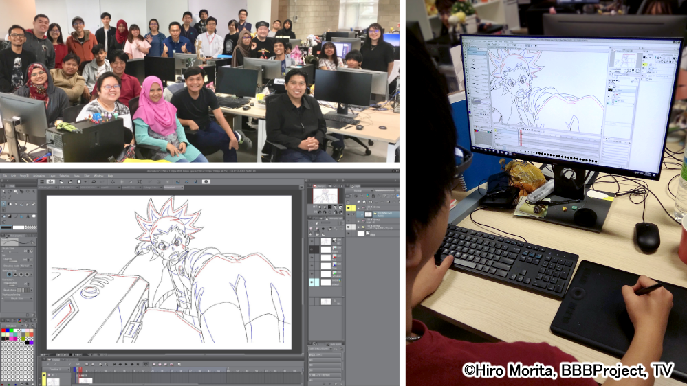 Olm Asiaがマレーシアのアニメーションスタジオで Clip Studio Paint を導入 アウトソースにとどまらないアニメーションスタジオを目指して 株式会社セルシスのプレスリリース