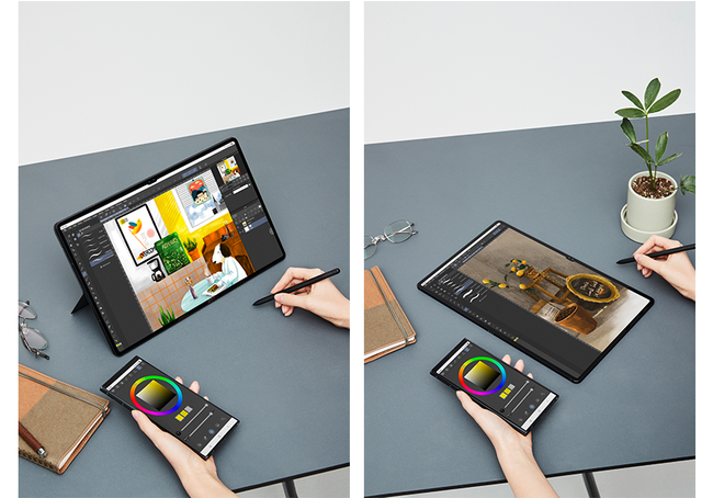 Clip Studio Paint が Galaxy Tab S8シリーズ にプリインストール 2月10日から全世界のgalaxy Storeで提供される新機能 コンパニオンモード を搭載 株式会社セルシスのプレスリリース