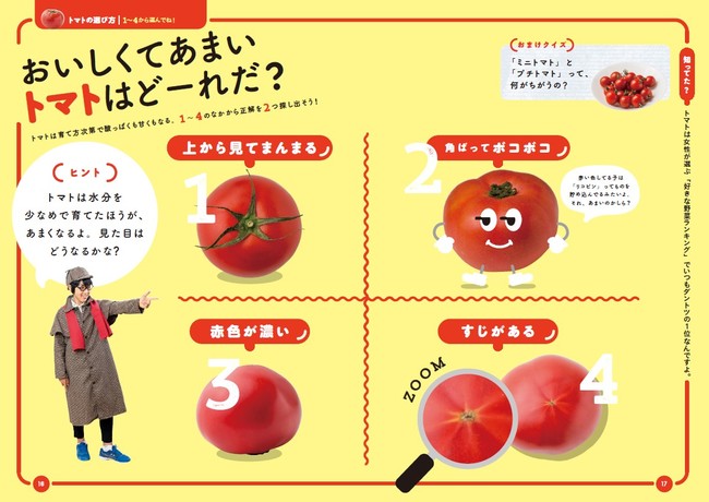 トマトのクイズ（サンプル）