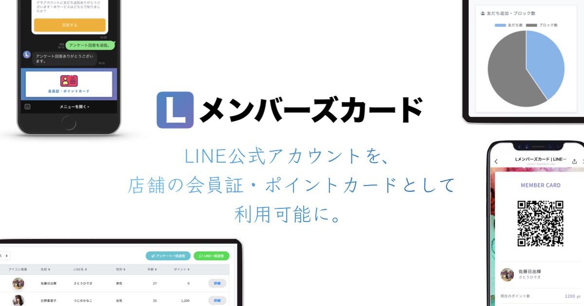 Line公式アカウントを 会員証 ポイントカードとして利用可能にする Lメンバーズカード をリリース 合同会社oblivionのプレスリリース