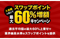 人気のトルコリラ3通貨ペアが対象！『外貨ネクストネオ』入金額に応じてスワップポイント最大60％増額キャンペーン！