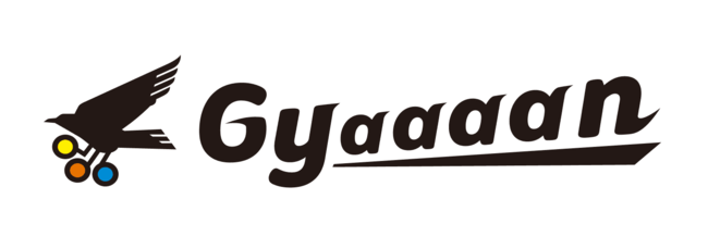 Gyaaaanのロゴマークとロゴタイプ