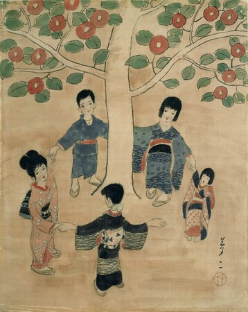 竹久夢二<童子>(夢二郷土美術館所蔵) 竹久夢二<童子>(夢二郷土美術館所蔵)