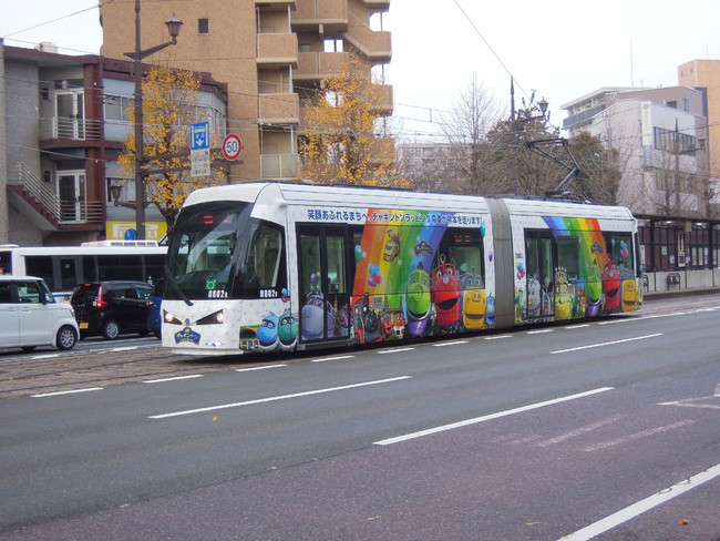 チャギントンラッピング列車(熊本市) チャギントンラッピング列車(熊本市)