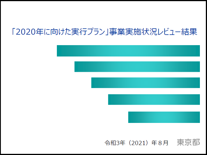 「2020年に向けた実行プラン」事業実施状況レビュー結果を公表