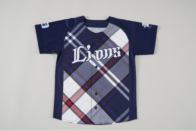 7月6日(土)に来場者に配布するNEWYORKER TARTAN／UNIFORM(非売品)　(C)SEIBU Lions