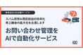 HubSpot活用による新AIサービス提供開始 〜お問い合わせ管理を自動化し、スパム排除と商談創出を効率化〜