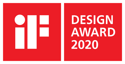 世界3大デザイン賞のひとつ「iF DESIGN AWARD 2020」にて                             「iFデザイン賞」のプロダクトデザイン部門を受賞