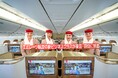 エミレーツ航空の最新ビジネスクラスとプレミアム・エコノミーが東京・羽田に就航