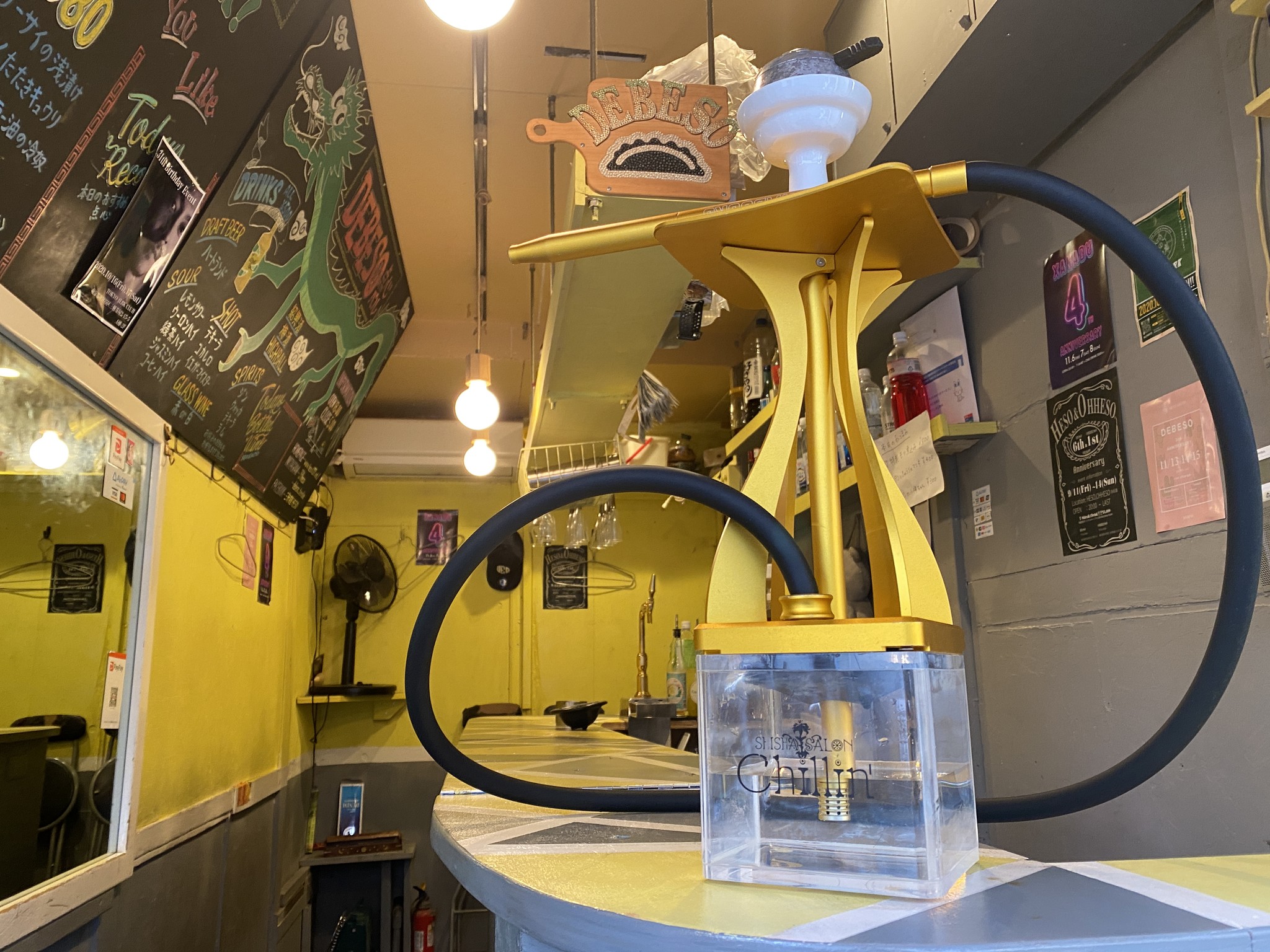 シーシャ で忘年ツアー 水タバコ専門店 チルイン が3週連続で１日限りのポップアップ出店を目黒 宇都宮 三軒茶屋 高田馬場で開催 チル株式会社のプレスリリース