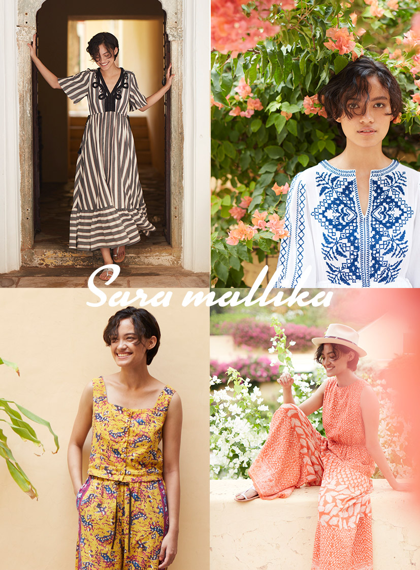 Sara mallika 2020年春夏コレクションを発表