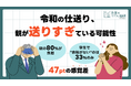 令和の仕送り、親が"送りすぎ"ている可能性。〜親の80％が「家計の負担」、学生で「余裕がない」のはわずか33％／親子で47ポイント開く"痛みの感覚差"〜