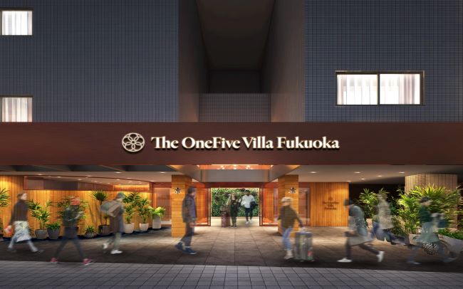 博多ホテルズの新ブランド The Onefive Villa Fukuoka 年2月1日オープン 博多ホテルズ株式会社のプレスリリース