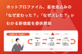 ホットプロファイル、着地見込みの「なぜ変わった？」「なぜズレた？」がわかる新機能を提供開始