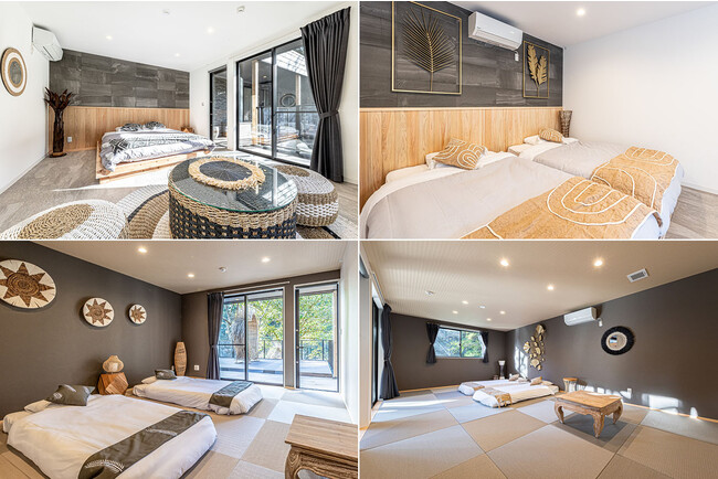 14人まで宿泊可能な4ベッドルーム 14人まで宿泊可能な4ベッドルーム