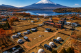 【秋の富士山×絶景グランピング】山中湖の「全室富士山ビューグランピングヴィレッジ TOTONOI」が秋限定のお得な旅行プランを販売開始！学割最大30%OFF＆小学生以下無料の2大キャンペーン