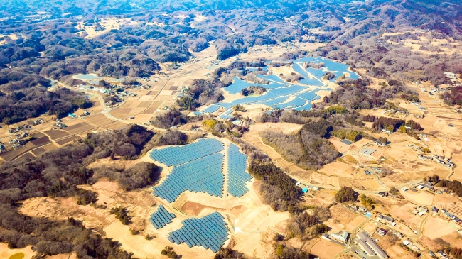 常陸大宮 太陽光発電所（総発電容量41MW)ヴィーナ・エナジー・ジャパン