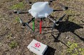 モバイルネットワーク（LTE上空利用プラン）の通信装置を搭載したドローンを開発