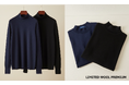 カシミヤを凌ぐ肌触りと光沢を持つ素材「LIMITED WOOL PREMIUM」を使用した国内生産のオーダーカットソーを12月5日（金）より受注（発売）開始！