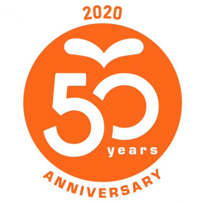 サニパック50周年ロゴ