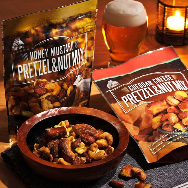 ペンバートン チェダーチーズ プレッツェル&ナッツミックス/ハニーマスタード プレッツェル&ナッツミックス ペンバートン チェダーチーズ プレッツェル&ナッツミックス/ハニーマスタード プレッツェル&ナッツミックス