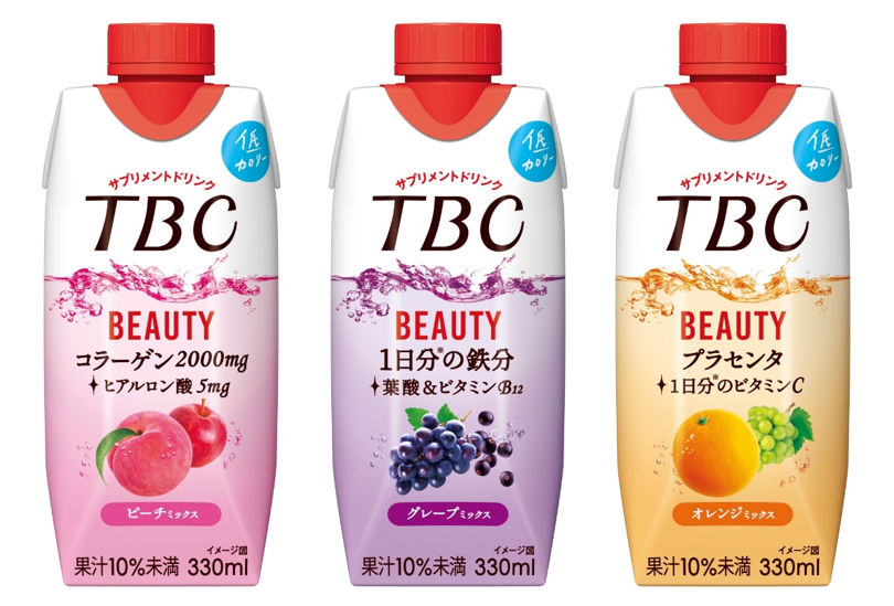 森永乳業とのコラボレーション商品 Tbcドリンク シリーズ カラダの内側から美容をサポートできるサプリメントドリンク として大幅刷新 Tbcグループ株式会社のプレスリリース