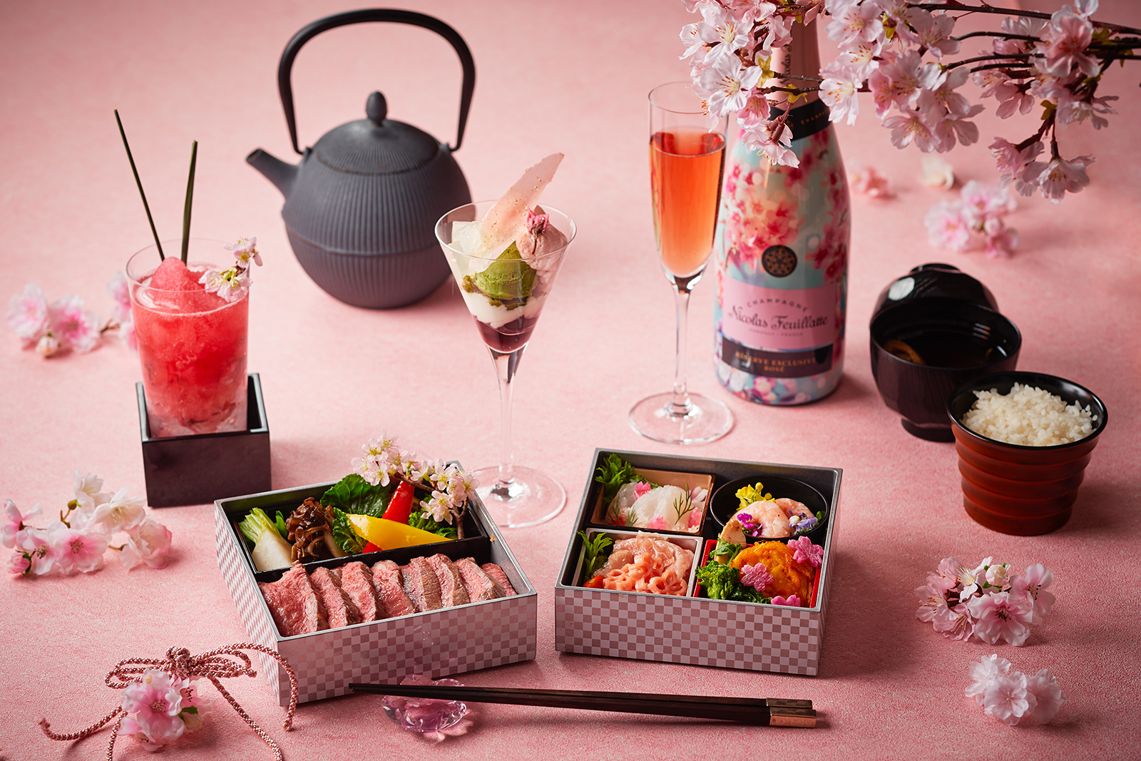 春の訪れを感じる新メニュー「桜花見弁当」などが登場