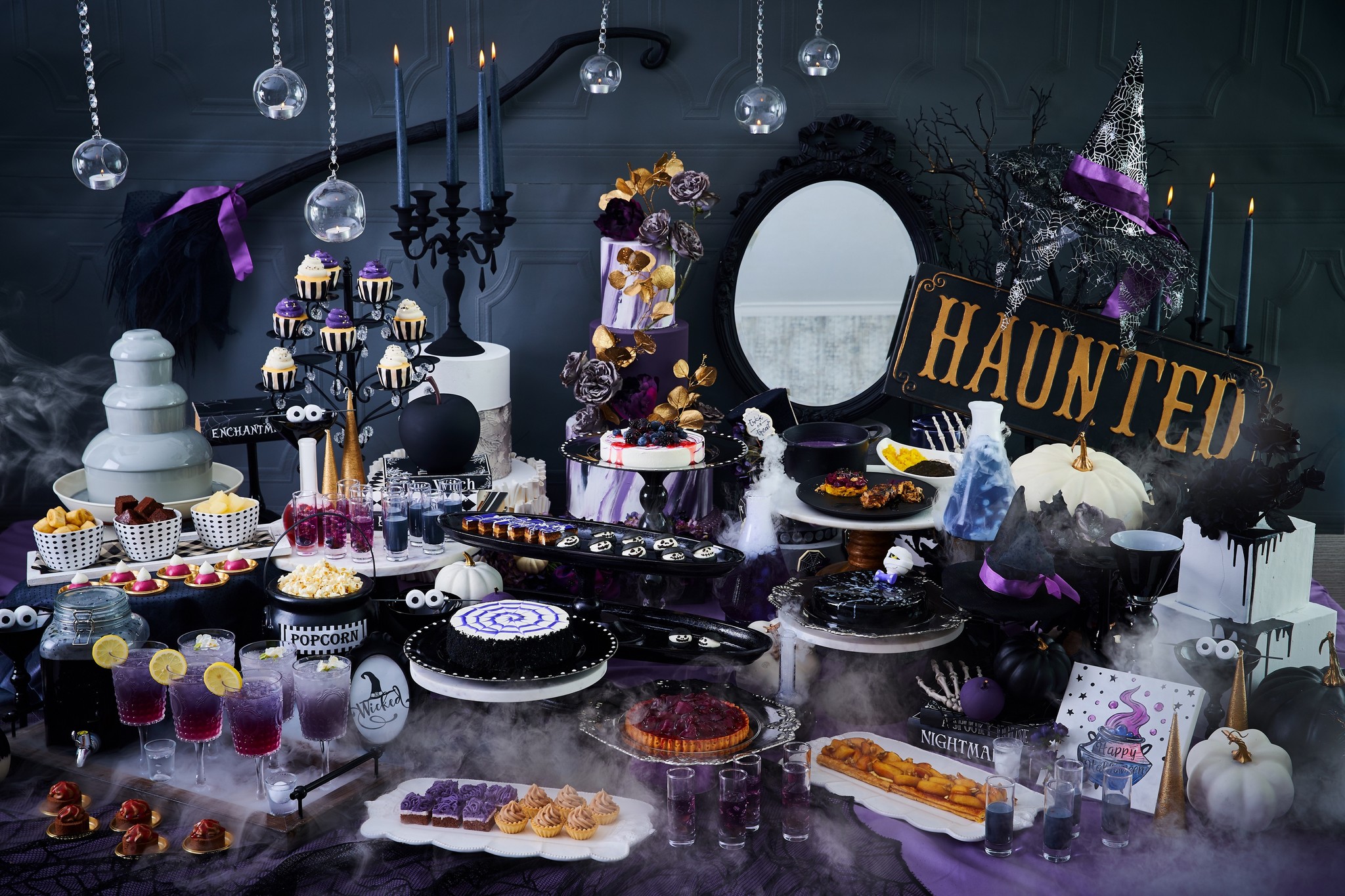 ハロウィン スイーツビュッフェ ホーンテッド シャトー 魔女のハロウィンパーティー を開催 株式会社ベストホスピタリティーネットワークのプレスリリース