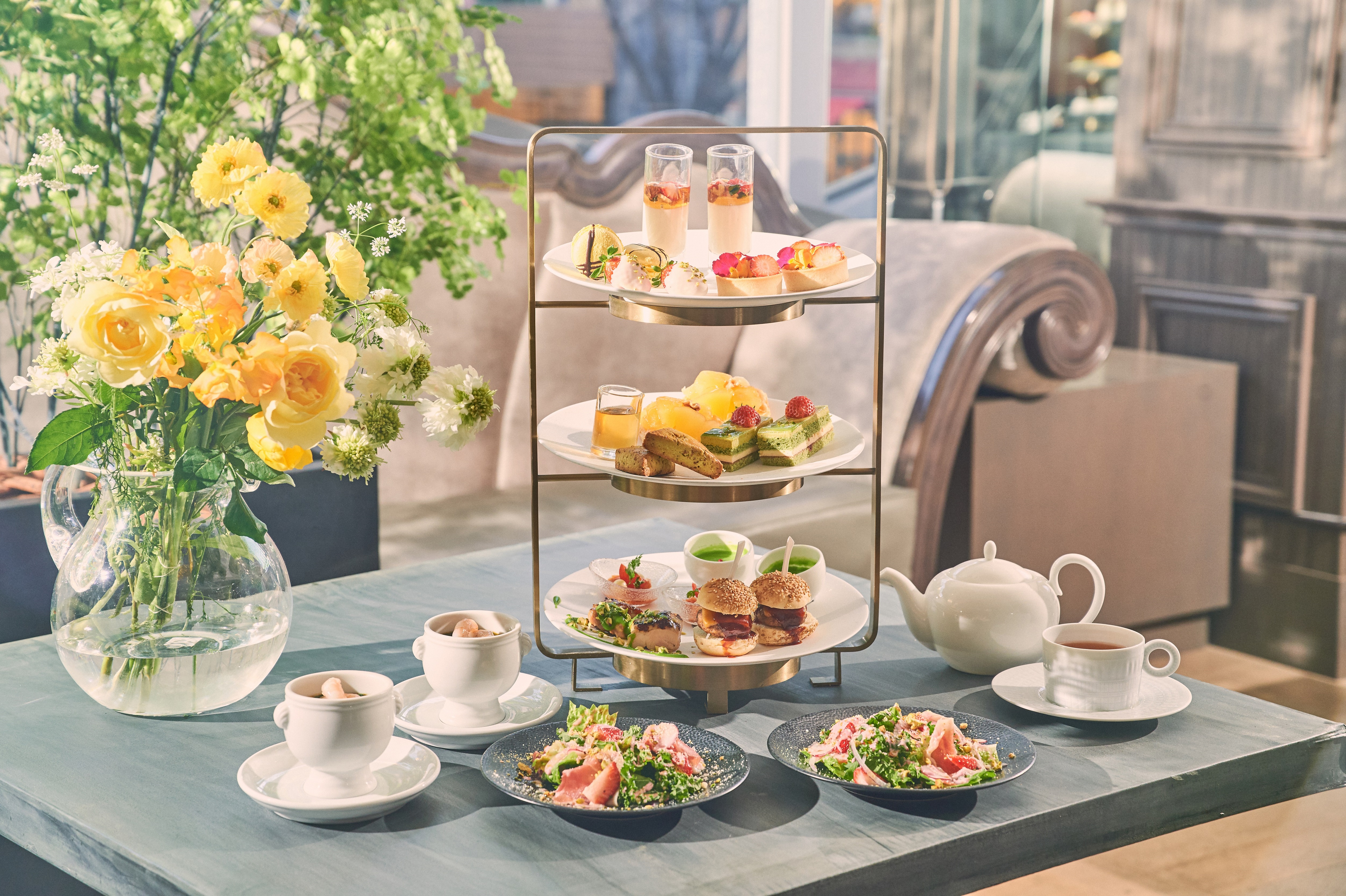 Nyアフタヌーンティー ストロベリー ピスタチオ ハニー が新登場 株式会社ベストホスピタリティーネットワークのプレスリリース