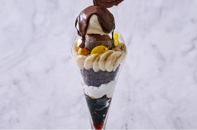 バナナとチョコレートを大人の味わいにアレンジ バナナとチョコレートを大人の味わいにアレンジ