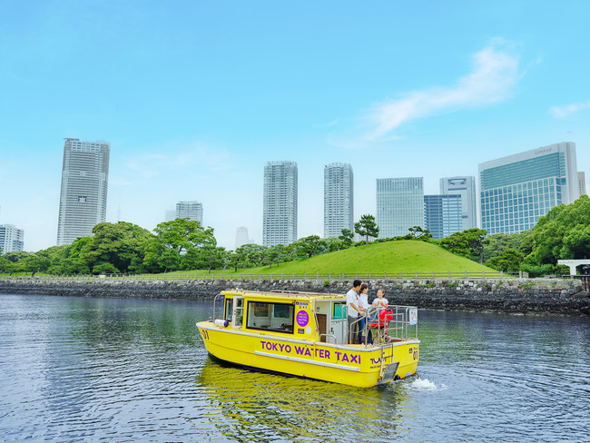 浜離宮の緑豊かな風景をご覧いただきながらBBQ