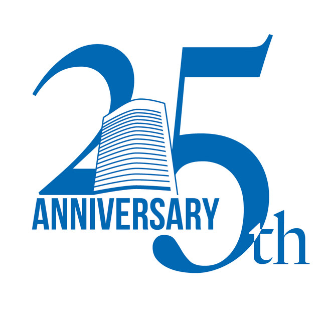 開業25周年記念ロゴ