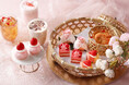 和のエッセンスを効かせたいちごたっぷりの桃色スイーツが勢揃い！『春爛漫いちごスイーツパレット』新登場