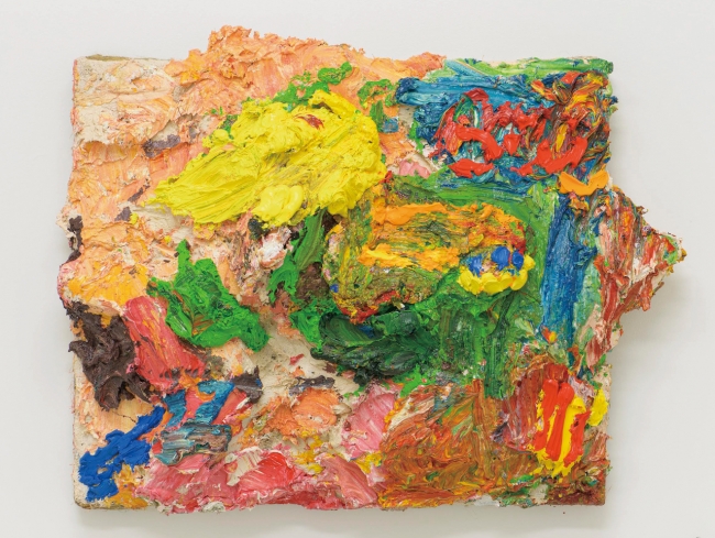 水戸部 七絵　　『Milla Jovovich』　油彩、麻布、木製パネル　54.0×70.0cm　2019年