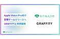 Apple Vision Pro向けの"空間ゲーム"を松竹がARエンタメスタートアップGraffityと共同開発!