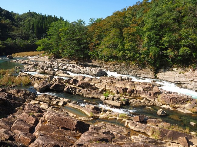 宮崎県美郷町舟方轟（ふなかたとどろ）の風景