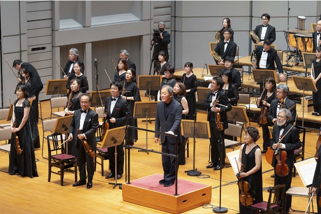 2021年9月定期演奏会〈ブラームス　交響曲の全て〉カーテンコール (C)K.Miura