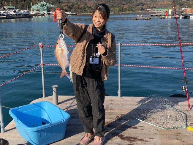 敦賀真鯛の一本釣り体験 敦賀真鯛の一本釣り体験