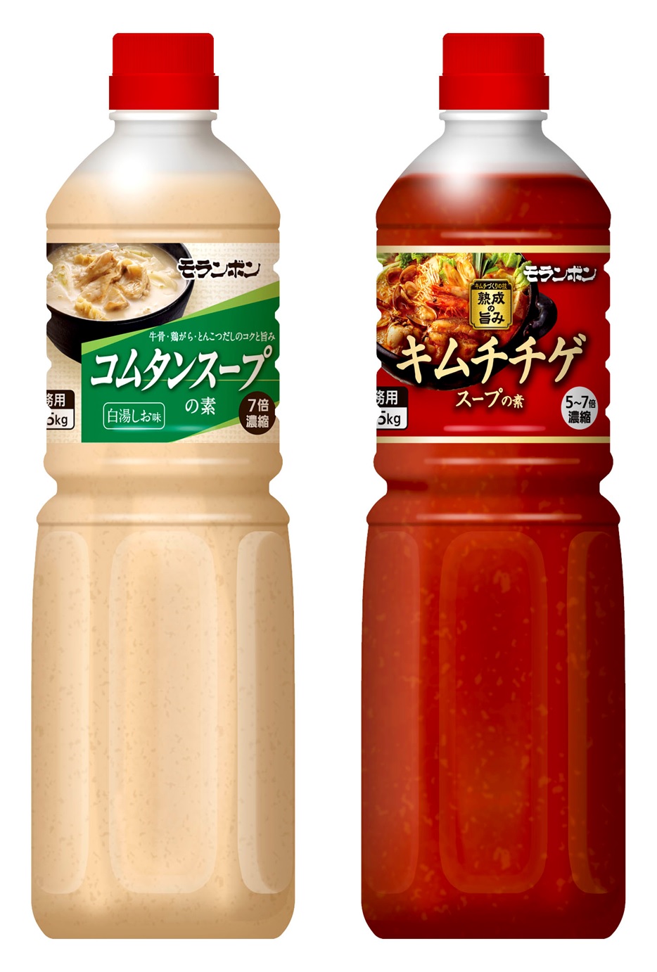 手軽に本格韓国料理 業務用 コムタンスープの素 業務用 キムチチゲスープの素 モランボン株式会社のプレスリリース