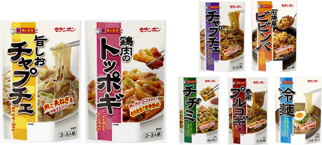 韓の食菜シリーズ 旨しおチャプチェ 鶏肉のトッポギ 新発売 モランボン株式会社のプレスリリース