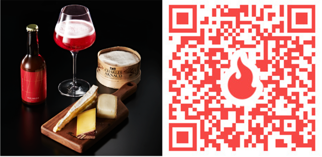 CRAFTX 新製品「ルビーレッドエール」とフェルミエのチーズ