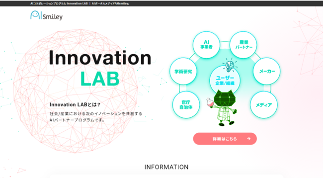 Innovation LAB 特設サイト
