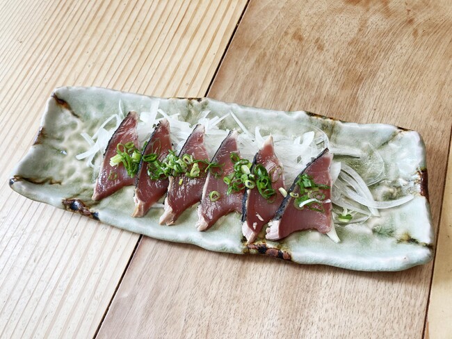 もどりカツオのたたき