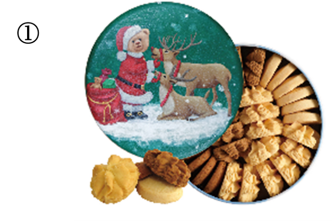 クリスマス限定クッキー缶登場! クリスマス限定クッキー缶登場!