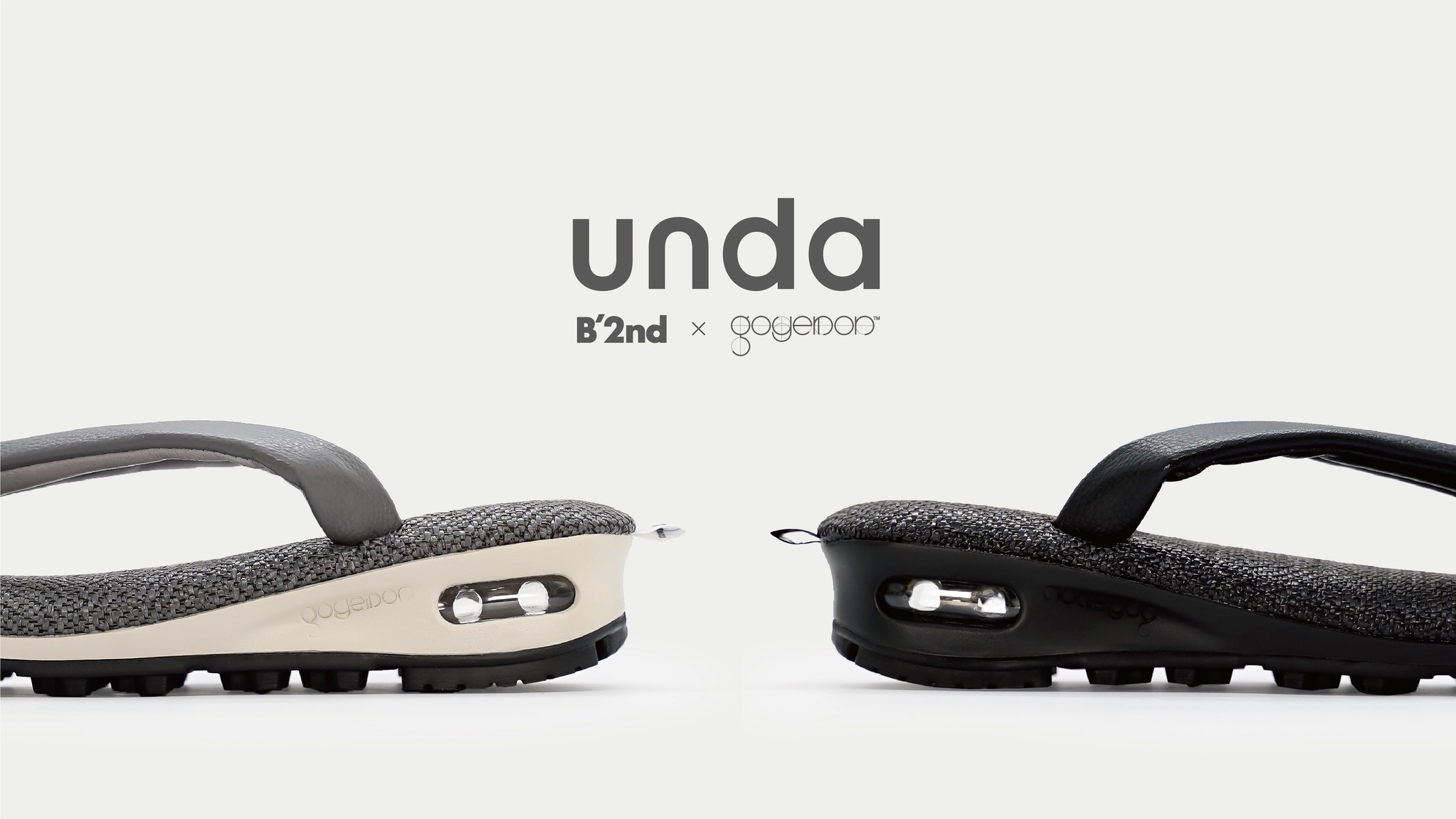 【雪駄×スニーカー「unda-雲駄-」】B'2nd × goyemon™️ 別注第二