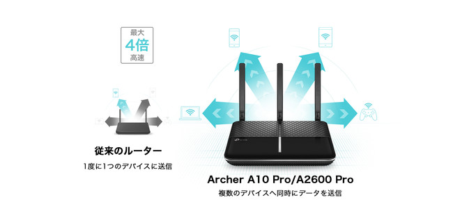 人気ルーターのグレードアップモデルが新登場 Homecare 無償 Wpa3対応 Archer A10 Pro 600 Pro 8月27日 木 発売 同日 Deco X 新パックも発売 ティーピーリンクジャパン株式会社のプレスリリース
