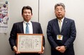 株式会社wash-plusの高梨代表が浦安市長を表敬訪問