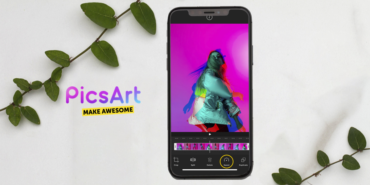 写真 動画編集アプリpicsart 動画機能に再生速度を自在に変更できるスピード調整ツールを搭載 Picsart Japan合同会社のプレスリリース