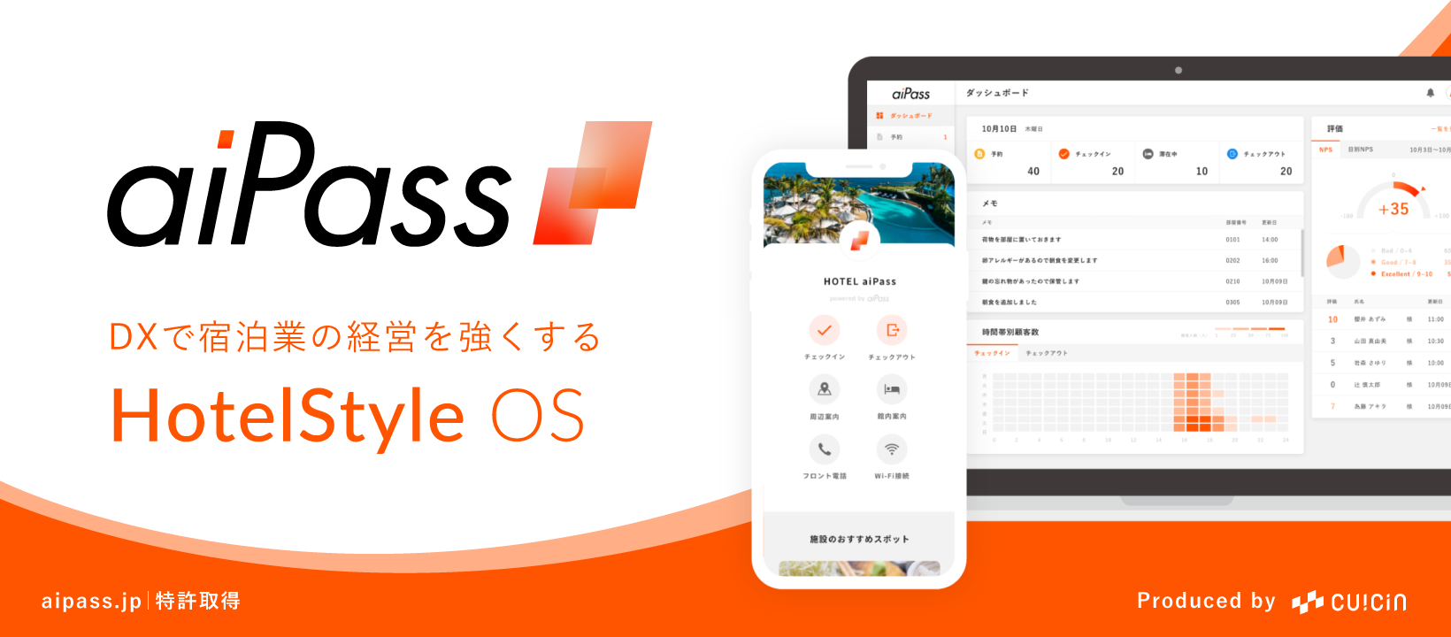 宿泊業界のdxを推進する Aipass のスマートチェックイン機能を 宿泊施設の運営支援として 無償 で提供開始 クイッキン株式会社のプレスリリース
