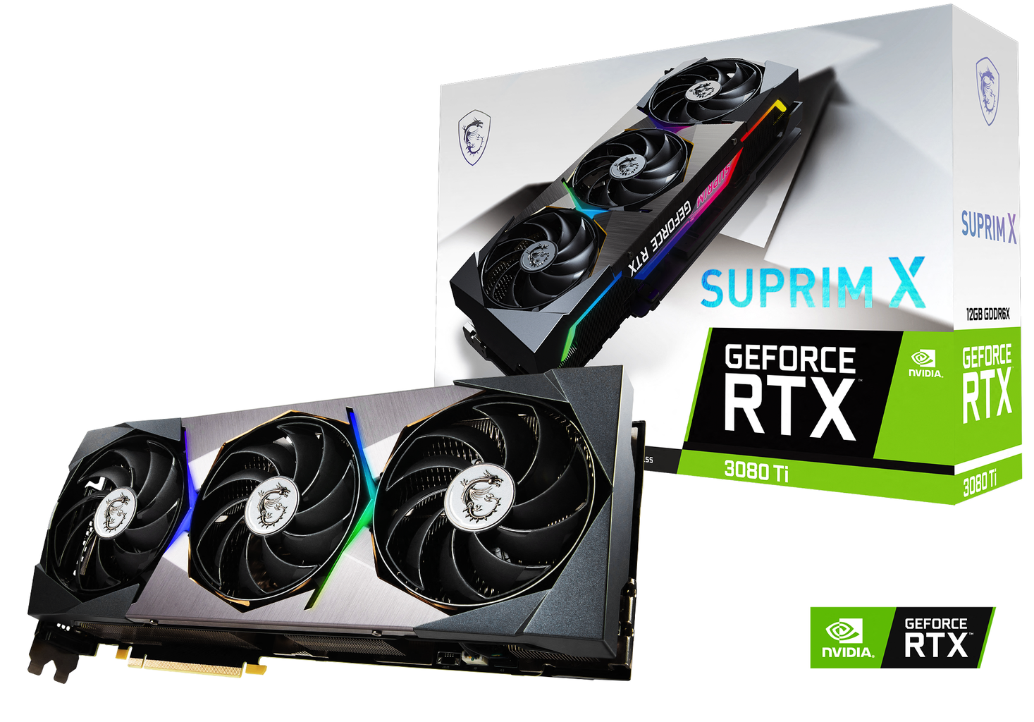 MSI GeForce RTX 3080 Ti SUPRIM ハイエンドモデル-